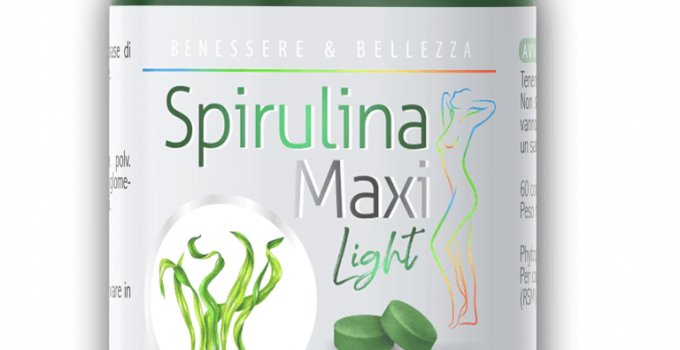 Spirulina Maxi Light, L’Integratore Che Ti Aiuta ad Eliminare gli Accumuli di Grasso